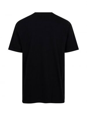 Bavlněné tričko s potiskem Supreme černé