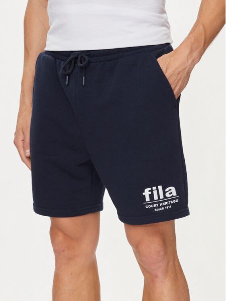 Shorts de sport Fila bleu