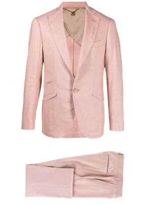 Ukrojena obleka Maurizio Miri roza