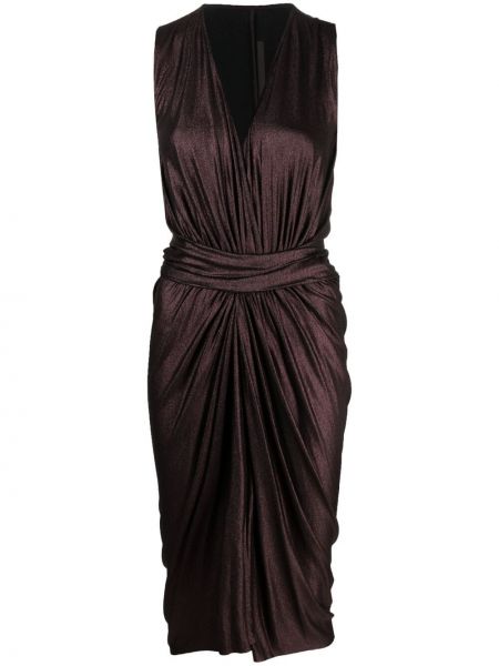 Платье Rick Owens Lilies, фиолетовое