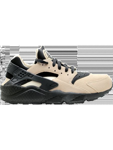 Nike huarache beige black hotsell