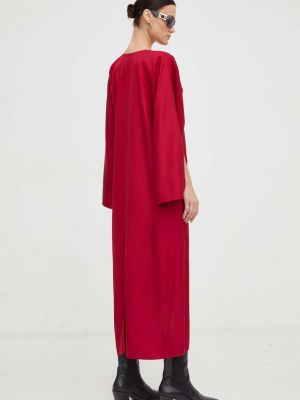 Oversized midi šaty By Malene Birger červené