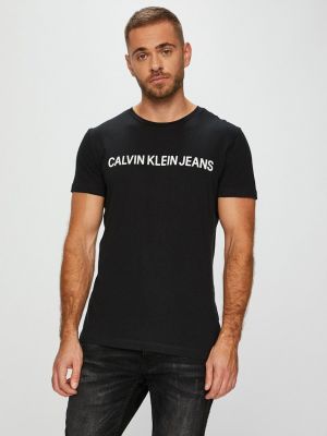 Póló Calvin Klein Jeans szürke