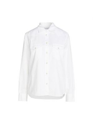 Camicia di cotone Officine Generale bianco