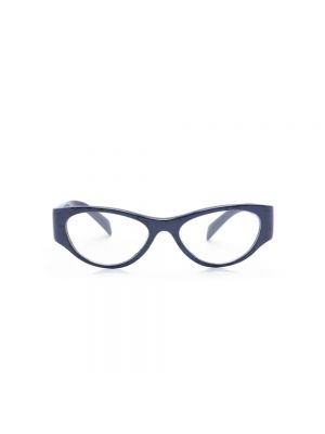 Okulary korekcyjne Prada niebieskie