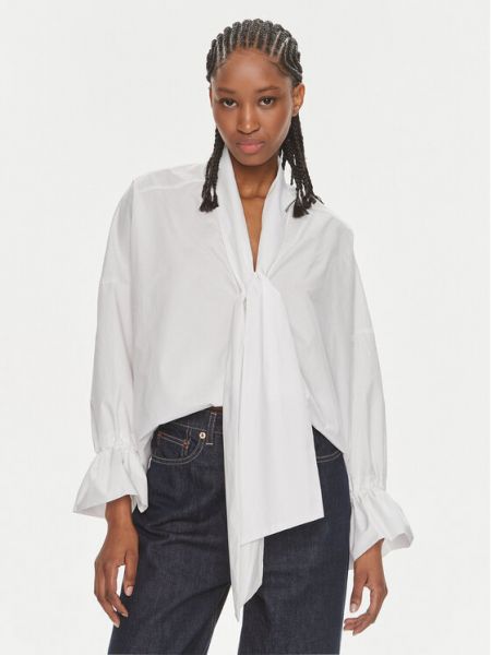 Oversize блуза Pinko бяло