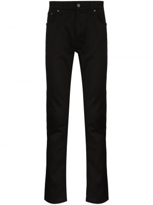 Jeans skinny slim fit Nudie Jeans nero