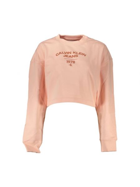 Bluza Calvin Klein różowa