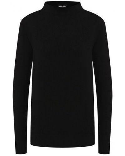 Кашемировый свитер Giorgio Armani, черный