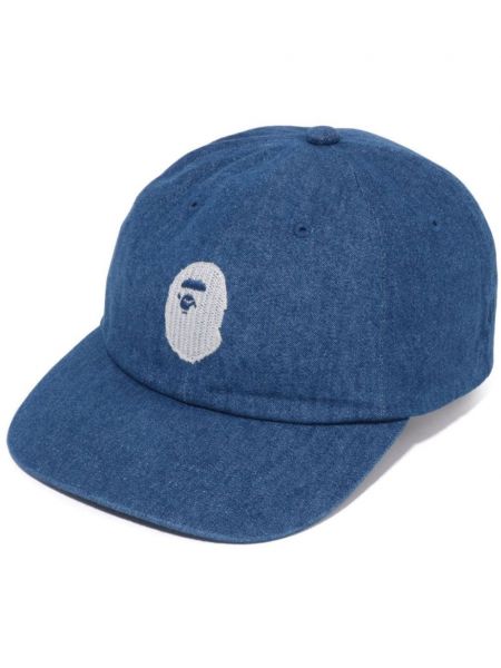 Kepurė su snapeliu A Bathing Ape® mėlyna