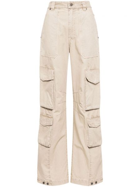 Pantalon cargo en coton avec poches Golden Goose