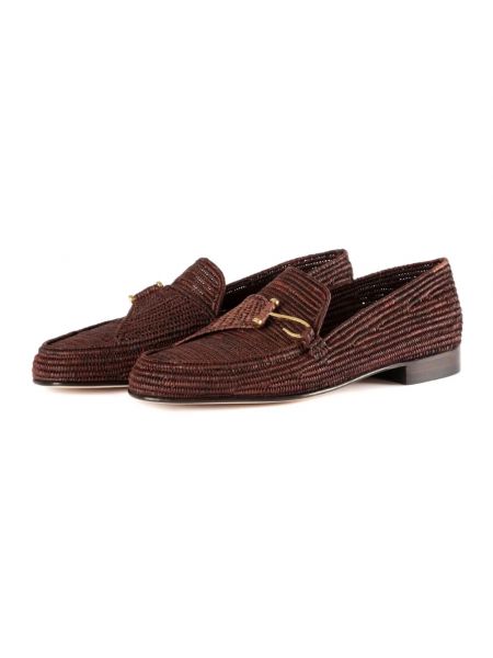 Loafers Edhen Milano brązowe