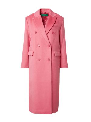 Kabát United Colors Of Benetton rózsaszín