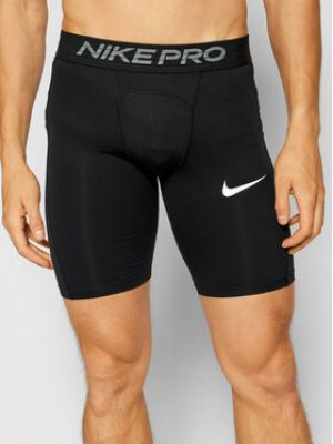 Slim fit priliehavé športové šortky Nike čierna