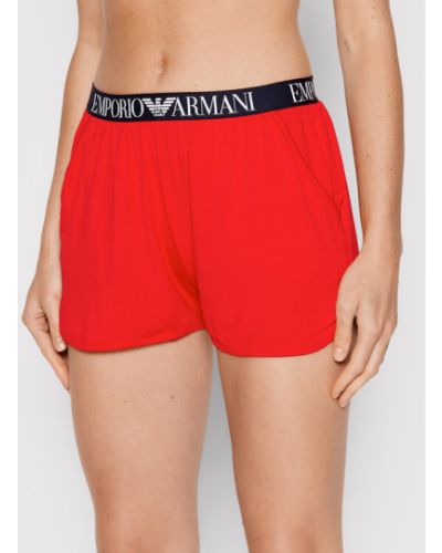 Emporio Armani Underwear Rövid pizsama nadrág 262523 2R314 00173 Piros Regular Fit