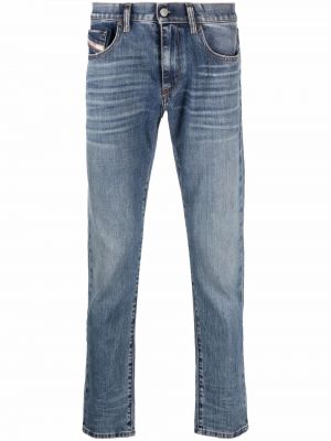 Slank skinny jeans Diesel blå