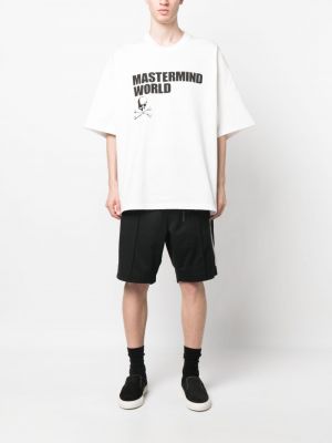 T-krekls ar apdruku Mastermind Japan balts