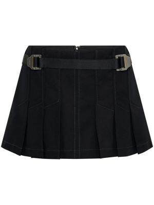 Černé plisované mini sukně Dion Lee