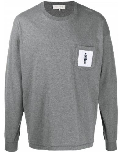 Sweatshirt mit print Mackintosh grau
