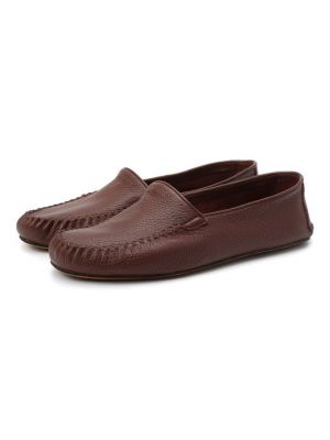Кожаные туфли Farfalla коричневые