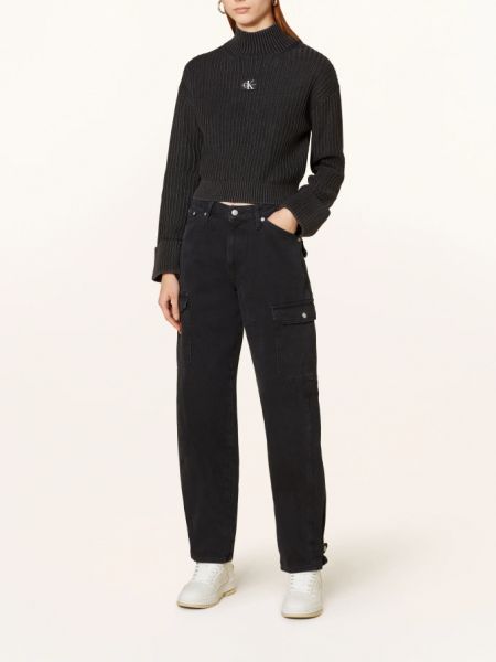 Пуловер Calvin Klein Jeans черный