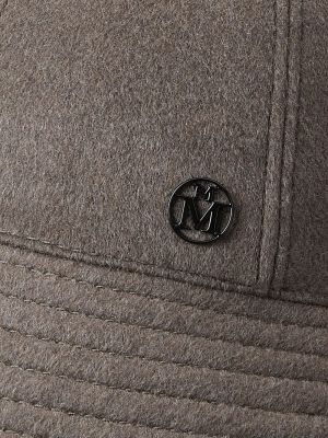Kaschmir mütze Maison Michel grau