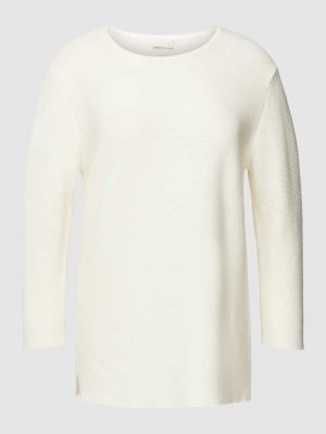 Dzianinowy sweter Milano Italy biały