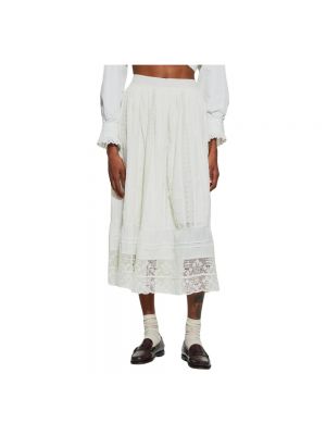 Długa spódnica Antik Batik biała