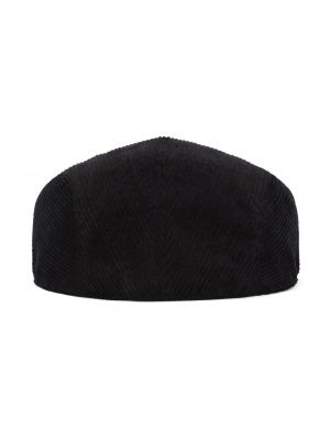 Kepurė kordinis velvetas be kulniuko Dolce & Gabbana juoda