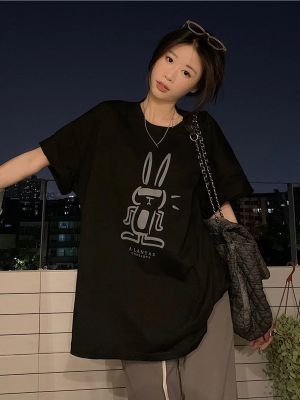 Oversized μπλούζα με σχέδιο K&h Twenty-one μαύρο