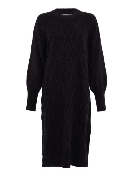 Robe en tricot Threadbare noir