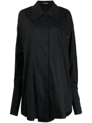 Dlouhé šaty Tom Ford černé