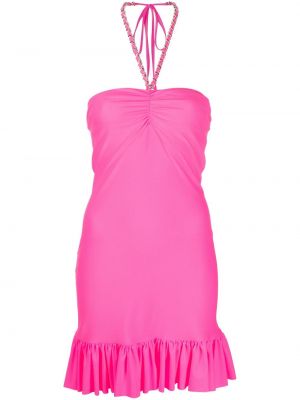 Κοκτέιλ φόρεμα Amen ροζ