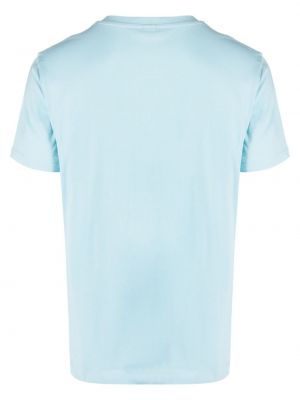 Tričko s potiskem Moschino modré