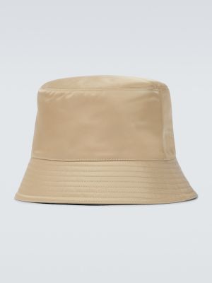 Sombrero Prada beige