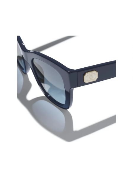 Gafas de sol con efecto degradado de cristal Chanel azul