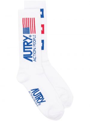 Ponožky Autry biela