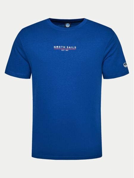 Тениска North Sails синьо