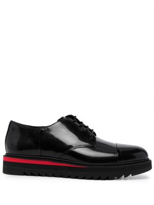 Scarpe derby a righe tigrate Onitsuka Tiger nero