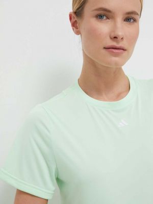 Póló Adidas Performance zöld