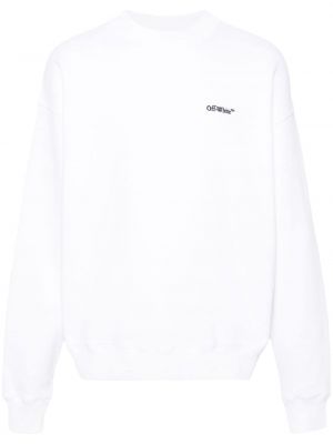 Sweatshirt aus baumwoll Off-white weiß