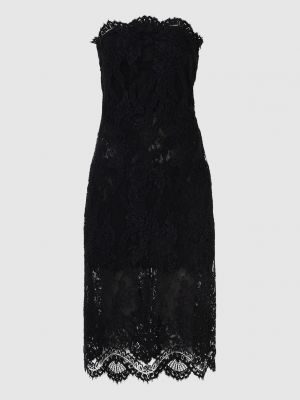 Ажурне плаття міді Ermanno Scervino, чорне