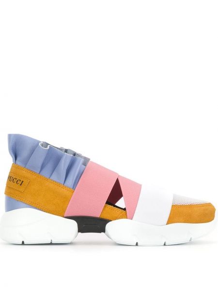 Sneakersy Emilio Pucci - Niebieski