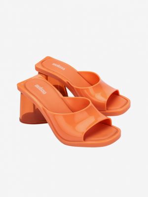 Papuci Melissa portocaliu