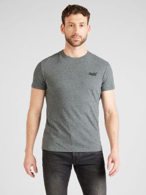 Marškinėliai Superdry pilka