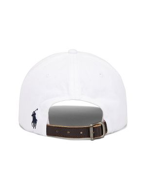 Cappello con visiera Polo Ralph Lauren bianco