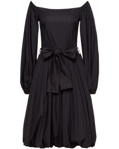 Černé šaty bavlněné Caroline Constas