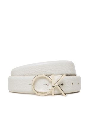 Cinturón Calvin Klein blanco