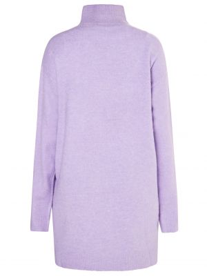 Robe en tricot Mymo violet