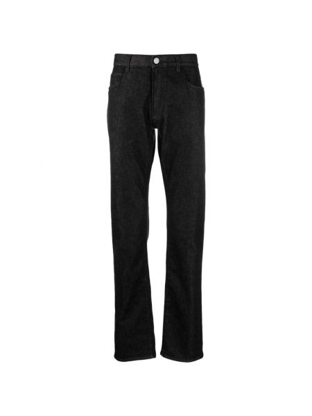 Straight jeans Giorgio Armani schwarz